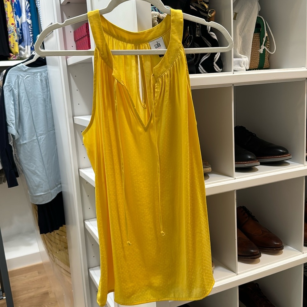 Yellow Cabi top